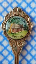 SIDNEY SEYMOUR COTTAGE ROMSEY VICTORIA 1855 MERANTI WOOD DOOR SOUVENIR TEA SPOON for sale  Shipping to South Africa