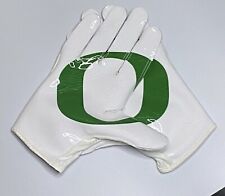 Nike Oregon Ducks Team-Issued PE Player Exclusive Vapor Knit White Gloves RARE!! for sale  Shipping to South Africa