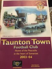 Taunton town swindon for sale  WOKING