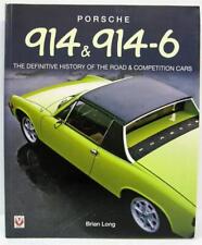 PORSCHE 914 & 914-6 DEFINITIVE HISTORY OF THE ROAD & COMPETITION CARS 2006 Book comprar usado  Enviando para Brazil
