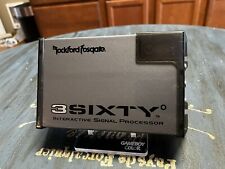 Processador Digital Rockford Fosgate 3Sixty.1, EQ e crossover Com Caixa Original! comprar usado  Enviando para Brazil