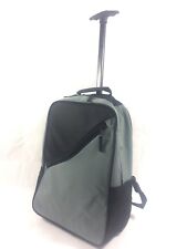 Mochila Norwood 18" rodas rolantes bolsa livro bolsa de viagem laptop escolar preto cinza comprar usado  Enviando para Brazil