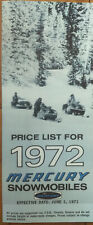 1972 mercury snowmobile for sale  Englewood
