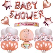 Baby Shower Balloons Gender Reveal Boy Girl Pink Blue Theme Party DECORATION BAL for sale  Shipping to South Africa