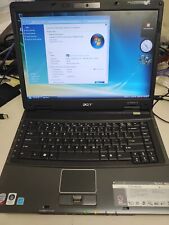 Used, Acer TravelMate 5730-6204 laptop WORKING + charger 2GB 160GB HDD Core2 Duo Vista for sale  Stamford
