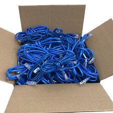 50x 3', 6', 10', Mixed CAT5e Cat6 Blue Ethernet Network Patch Cables (Lot) for sale  Shipping to South Africa