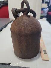 Usado, Vintage (¿Tom Torrens?) Campana de acero forjado hecha a mano con timbre de madera  segunda mano  Embacar hacia Argentina