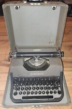 Vintage 1949 Underwood Leader Portable Typewriter with Case, still works for sale  Shipping to South Africa