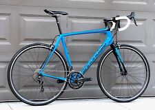 Bicicleta de estrada Cannondale Synapse carbono Ultegra 6800 HED 11 velocidades 58 cm azul preta comprar usado  Enviando para Brazil