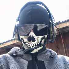 Máscara facial leve COD Ghost capacete ar macio balaclava caveira adereço de Halloween comprar usado  Enviando para Brazil