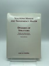 Manual de instrutores para dinâmica de estruturas 2ª edição Livro do terremoto Chopra, usado comprar usado  Enviando para Brazil