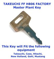 Takeuchi h806 factory for sale  NEW ROMNEY