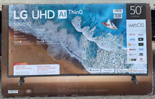 LG UHD AI THINQ WEBOS 50UQ70 REAL 4K 50" TELEVISION, used for sale  Shipping to South Africa