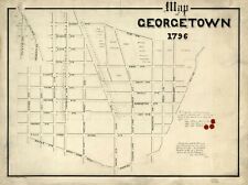 1870 map georgetown for sale  Toledo