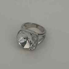 Anillo de piedra grande bling bling cristal piedra talla 8 segunda mano  Embacar hacia Mexico