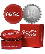1 dollar ile fidji 2018 - Coca-Cola® - 6 G Argent, Belle Ep très rare et épuisée d'occasion  Nancy-