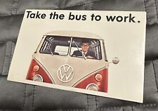 Volkswagen 1965 Station Wagon autobús Samba tipo 2 postal publicitaria, usado segunda mano  Embacar hacia Argentina