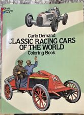 Livro de Colorir Classic Racing Cars of the World por Demand, Carlo Vintage NOVO comprar usado  Enviando para Brazil