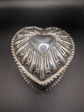 Victorian silver heart for sale  LONDON