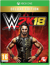 WWE 2K18 Deluxe Edition Microsoft Xbox One 2017 alta qualidade frete grátis Reino Unido comprar usado  Enviando para Brazil