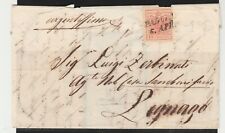 Storia postale 1855 usato  Lecco