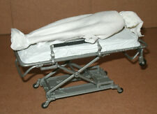 Réplica de juguete camilla plegable cadáver a escala 1/12" figura cadáver de 6"" en camilla segunda mano  Embacar hacia Argentina