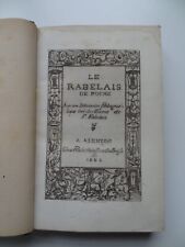 Rabelais poche dictionnaire d'occasion  Paris XIX