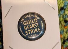 Hearst strike pinback for sale  Mequon