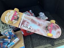Bam margera skateboard for sale  Shipping to Ireland