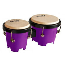 Mini Bongo Bateria Roxa Dadi 41/2" & 5" Pele Natural Bongos Crianças Meninas Brinquedo Presente comprar usado  Enviando para Brazil