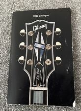 Gibson 1999 catalogue for sale  TAMWORTH