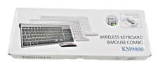 Combo de teclado y mouse inalámbricos Topmate KM9000 blanco para PC MAC 2,4 GHz segunda mano  Embacar hacia Argentina