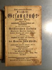 1827 german hymnal for sale  Pearl