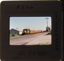 Diapositiva original CNW Chicago y North Western Alco RS32 4246 Action Appleton WI julio 1983 segunda mano  Embacar hacia Argentina