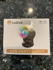 Luzes de festa LED Luditek bola de discoteca para luz de palco sala de casa festas de dança comprar usado  Enviando para Brazil