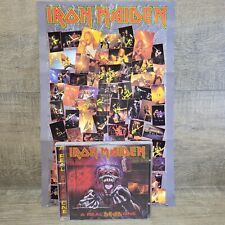 Iron Maiden A Real Dead One CD 1993 com pôster árvore genealógica comprar usado  Enviando para Brazil