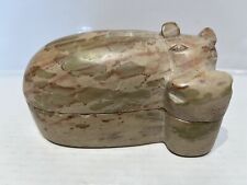 Soap stone hippo for sale  SHREWSBURY