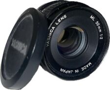 Yashica 50mm lens usato  Milano
