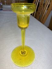 Tall yellow glass for sale  Muskegon