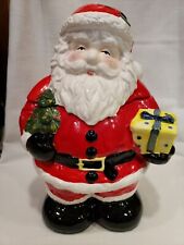 Vtge~AMC~Christmas Village~Earthenware/Ceramic~13"Tx9"Lx7"W~Santa Cookie Jar(TS) for sale  Shipping to South Africa