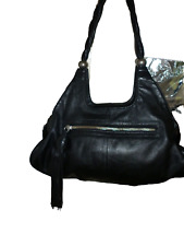 Ladies black leather for sale  LEICESTER