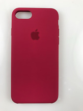 Capa de silicone original original do fabricante Apple para iPhone 7 8 SE 2ª geração rosa vermelha rara comprar usado  Enviando para Brazil