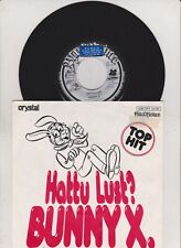 Käytetty, Bunny X. - Hattu Lust / Schnuppi Hopps (7" Black-Prince Vinyl-Single Germany) myynnissä  Leverans till Finland