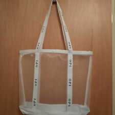 Beach bag white for sale  FERNDOWN