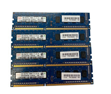 Memoria de escritorio 8 GB (4 X 2 GB) 1Rx8 PC3-12800U DDR3 1600 DIMM Acer Dell HP Lenovo segunda mano  Embacar hacia Argentina