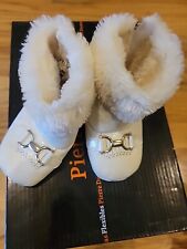 babies moccasin fur booties for sale  Roselle