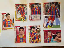 PANINI 8 STICKERS MESSI F.C BARCELONA LIGA 2010 2011 Golden Ball na sprzedaż  PL