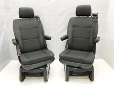 Oryginalne siedzenia obrotowe VW T5 Multivan tylne pojedyncze siedzenia tkanina Cheyenne antracyt na sprzedaż  PL