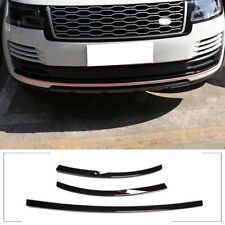 3pcs Front Bumper Protector Body Molding Trim For Range Rover L405 18-22 Black for sale  Shipping to South Africa