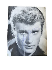 Autograph johnny hallyday d'occasion  Expédié en Belgium